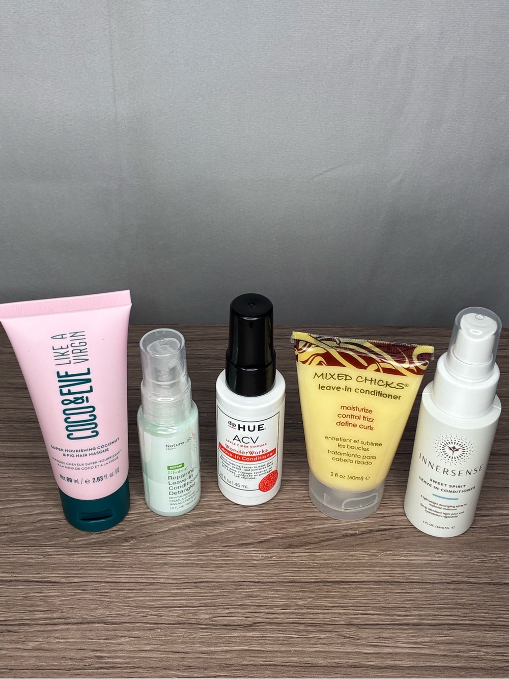 Five Piece Luxury Leave In Conditioner Hair Care Gift Set